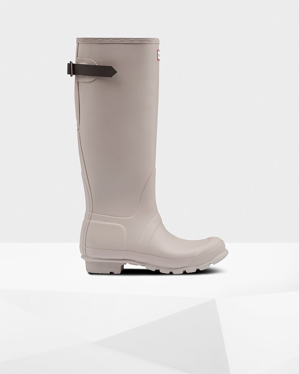 Galochas Altas Hunter Feminina Cinzentas - Original Back Adjustable - 37MFHJQXK